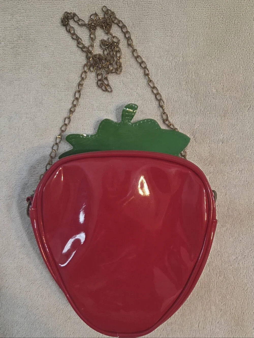 Strawberry Novelty Crossbody Bag Kawaii Cottagecore Y2K - Picture 2 of 10